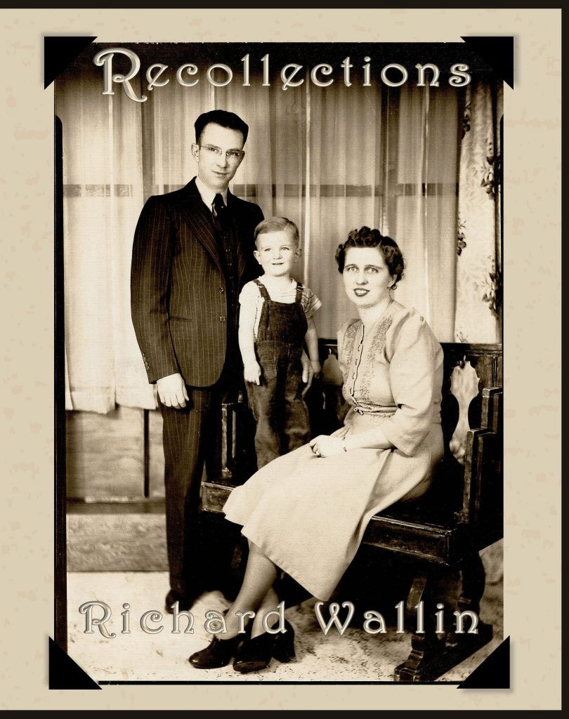 A vintage photo of a person and person posing for a picture
Description automatically generated